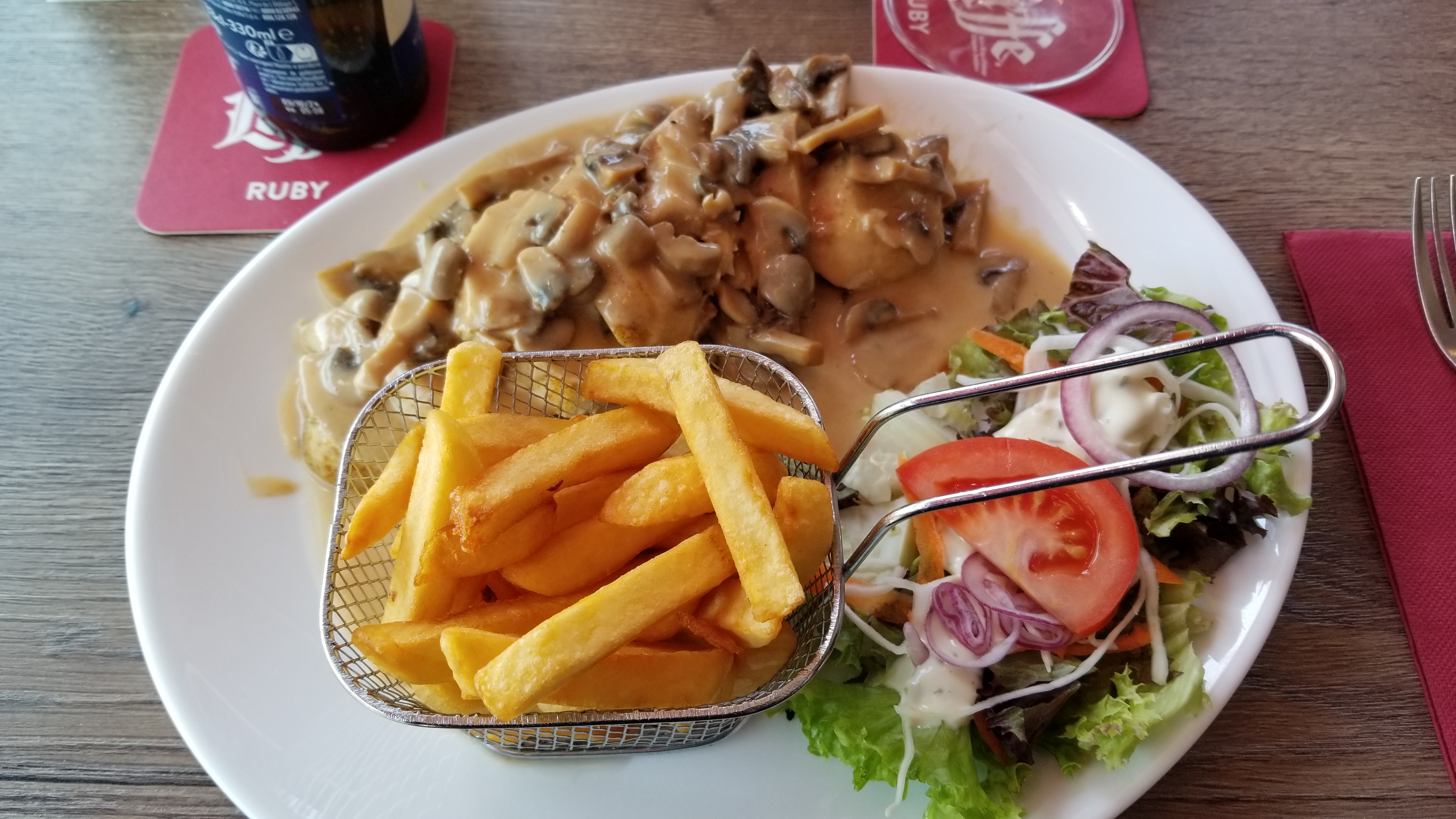 Photo of the meal