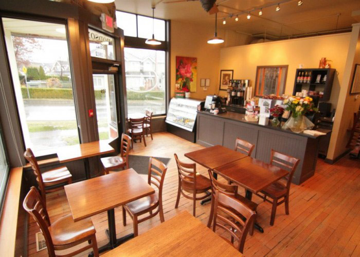 Coffee shop interior
