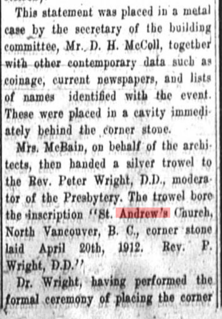 Screen shot of newspaper article