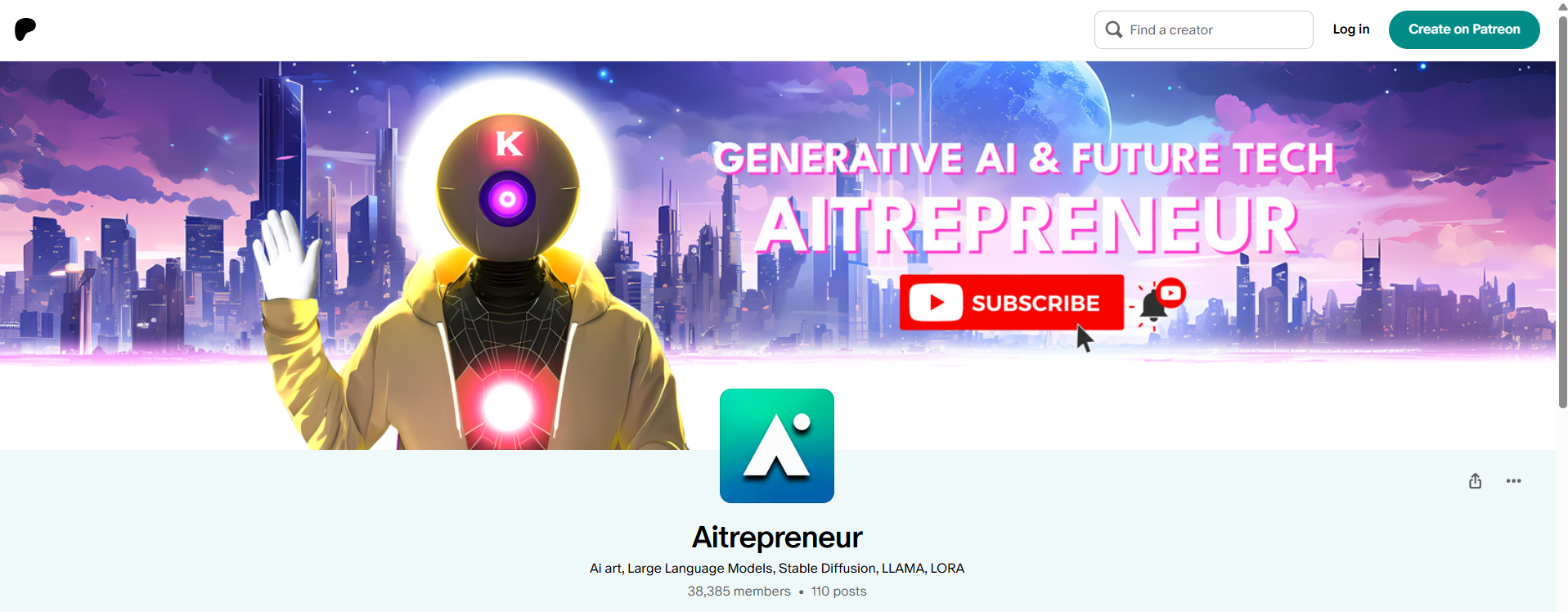 AItrepreneur info