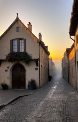 generated image of a street